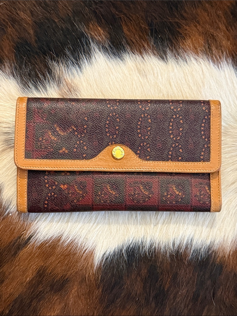 Escada continental wallet